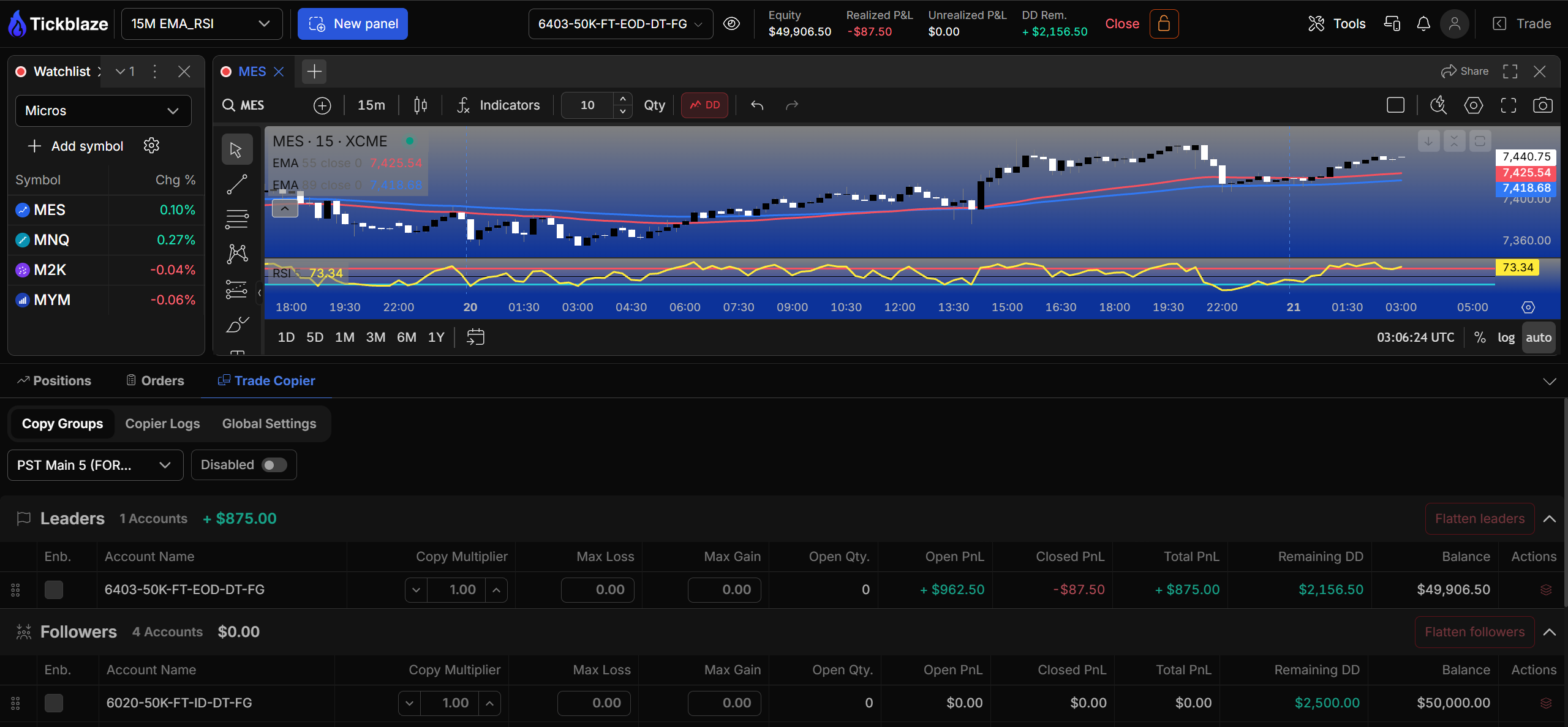 Web Trader
